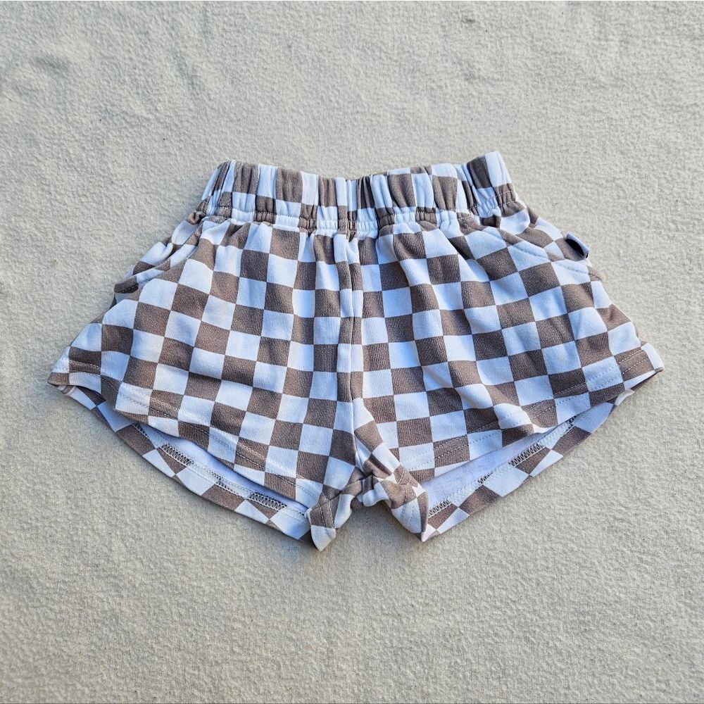 Brixton Phoenix Checkered Shorts Size 12-24 Months